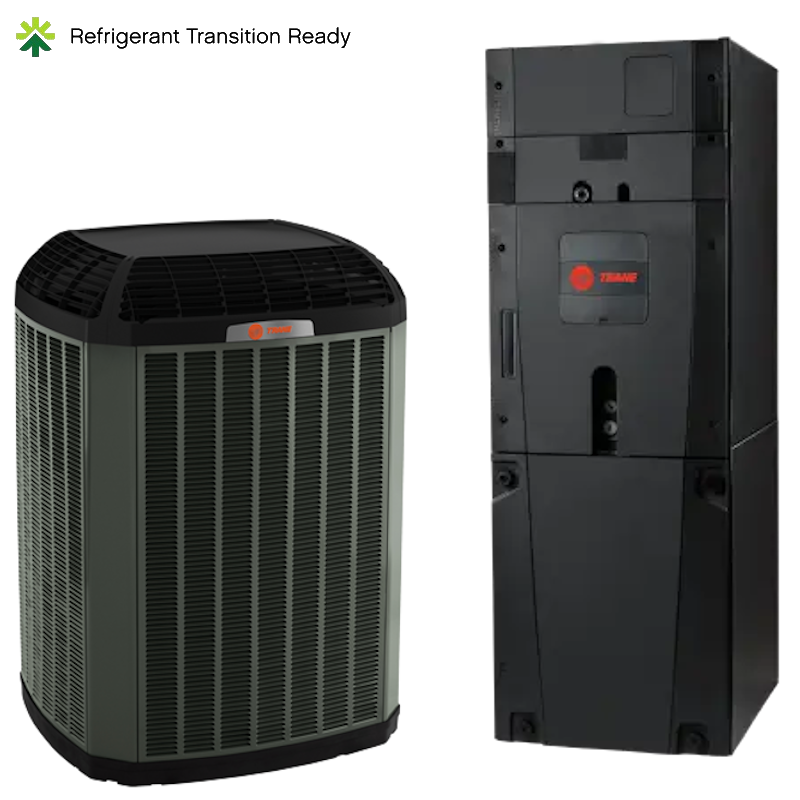 Trane 4 ton 20 SEER Variable Speed Heat Pump & Hyperion Air Handler