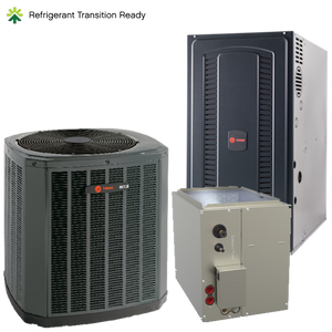 Trane 3 ton 14 SEER Single Speed A/C & 80,000 BTU 80% Single Stage Furnace