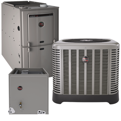 Image of RUUD 5 Ton 14 Seer A/C & 125K 80% AFUE Single Stage Gas System