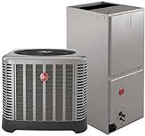 1.5 Ton Ruud Split Heat Pump w/ RH2VY Endeavor Line Two-Stage Airflow Air Handler with A2L Sensor