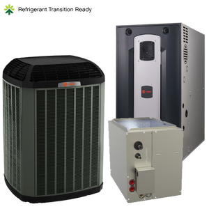 Trane 2.5 ton 15 SEER Single Speed A/C & 60,000 BTU 80% Two Stage Furnace variable speed