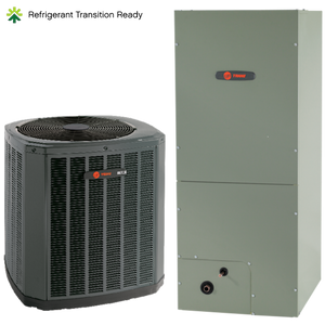 Trane 1.5 ton 14 SEER Single Speed Heat Pump & Compact Plus Wall Mount Air Handler